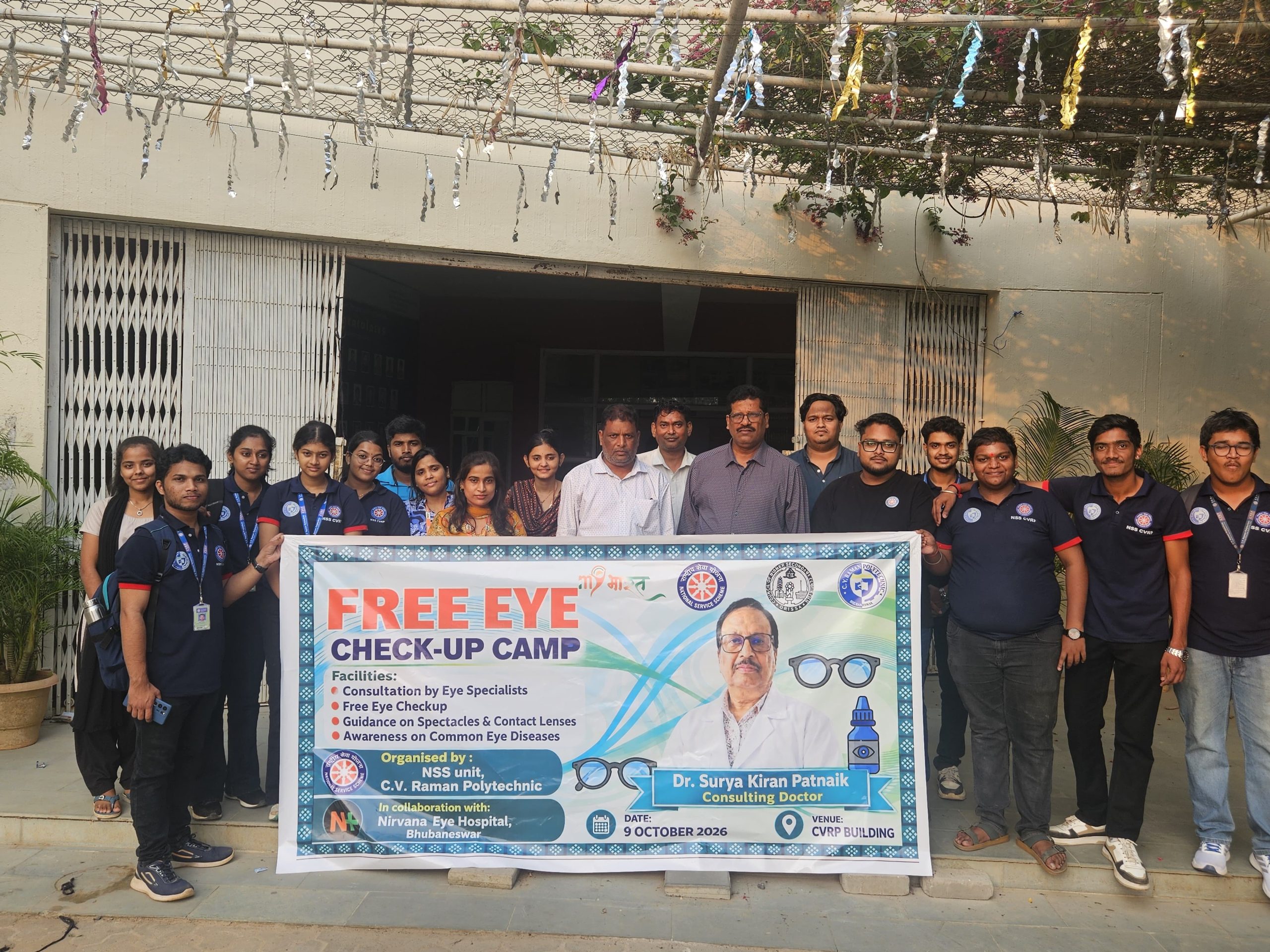 Eye checkup camp